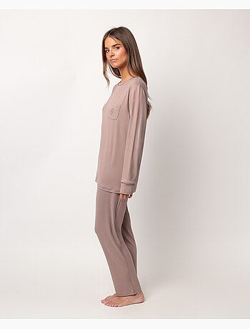 ADMAS CLASSIC Pijama Manga Larga Soft Sleep para Mujer