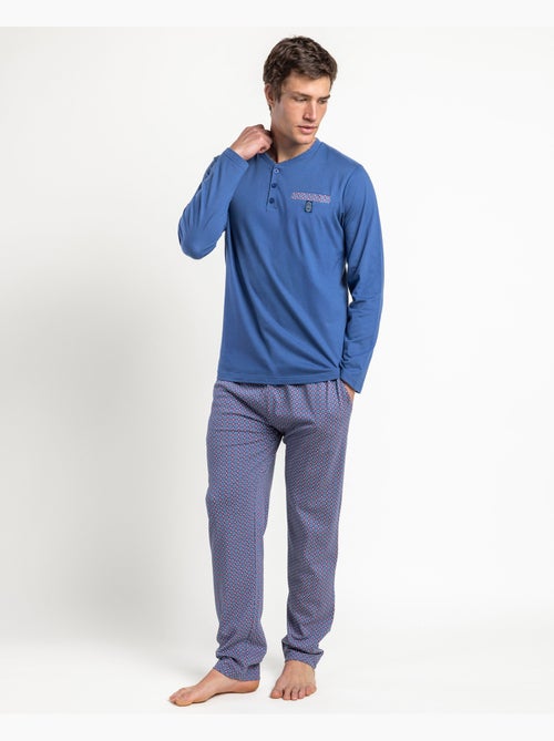 ADMAS CLASSIC Pijama Manga Larga Sterling para Hombre - Kiabi ADMAS CLASSIC Pijama Manga Larga Sterling para Hombre - Kiabi