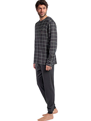 ADMAS CLASSIC Pijama Manga Larga Tapeta Cinnamon para Hombre