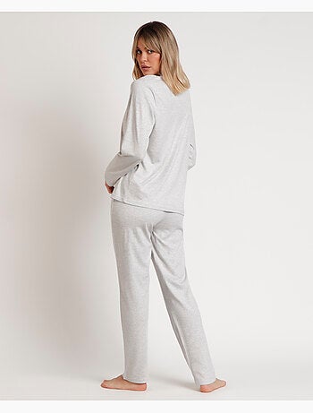 ADMAS CLASSIC Pijama Manga Larga Tapeta Classic Soft para Mujer