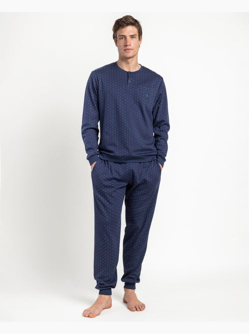 ADMAS CLASSIC Pijama Manga Larga Tapeta Edges para Hombre - Kiabi ADMAS CLASSIC Pijama Manga Larga Tapeta Edges para Hombre - Kiabi