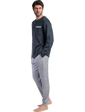 ADMAS CLASSIC Pijama Manga Larga Tapeta Harris para Hombre