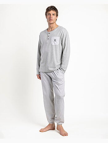 ADMAS CLASSIC Pijama Manga Larga Tapeta Heritage para Hombre