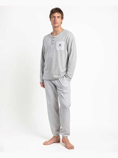 ADMAS CLASSIC Pijama Manga Larga Tapeta Heritage para Hombre - Kiabi
