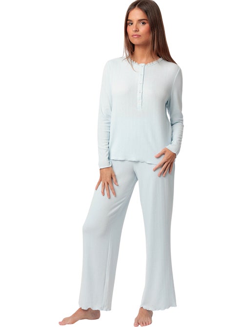 ADMAS CLASSIC Pijama Manga Larga Tapeta Romantic para Mujer - Kiabi