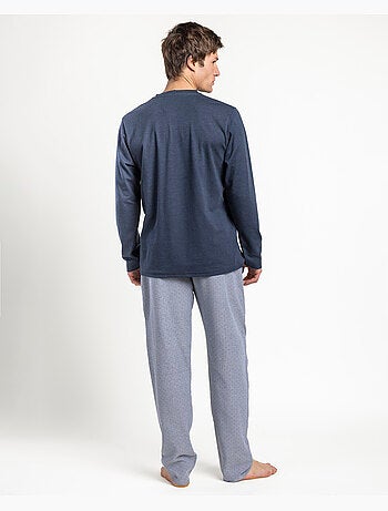 ADMAS CLASSIC Pijama Manga Larga Tapeta Stone para Hombre