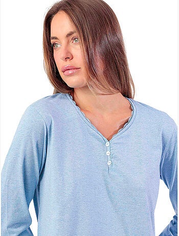 ADMAS CLASSIC Pijama Manga Larga Tapeta Stripes And Stars para Mujer