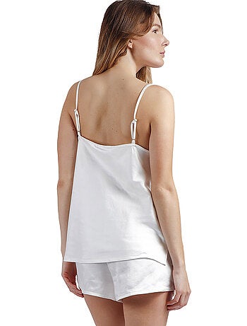 ADMAS CLASSIC Pijama Novia de Tirantes Satin Luxe para Mujer