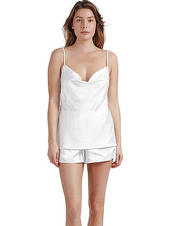 ADMAS CLASSIC Pijama Novia de Tirantes Satin Luxe para Mujer