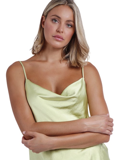 ADMAS CLASSIC Pijama Novia de Tirantes Satin Luxe para Mujer - Kiabi ADMAS CLASSIC Pijama Novia de Tirantes Satin Luxe para Mujer - Kiabi