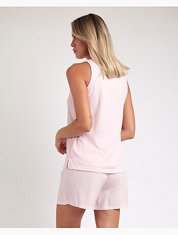 ADMAS CLASSIC Pijama Sin Mangas Classic Spiga para Mujer