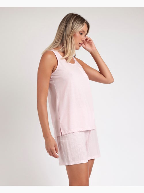 ADMAS CLASSIC Pijama Sin Mangas Classic Spiga para Mujer - Kiabi