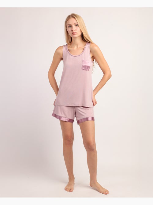 ADMAS CLASSIC Pijama Sin mangas Soft Dreams para Mujer - Kiabi