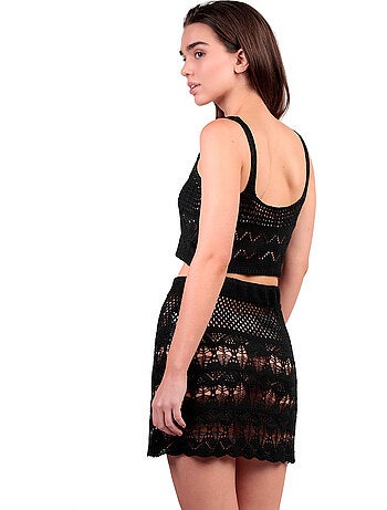 ADMAS Conjunto Top + Falda Total Look para Mujer