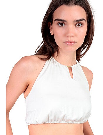 ADMAS Conjunto Top + Pantalón Satinee Beach para Mujer