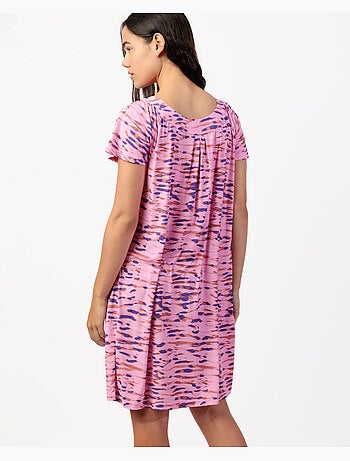ADMAS GARDEN Camisola Manga Caída Pink Tiger para Mujer