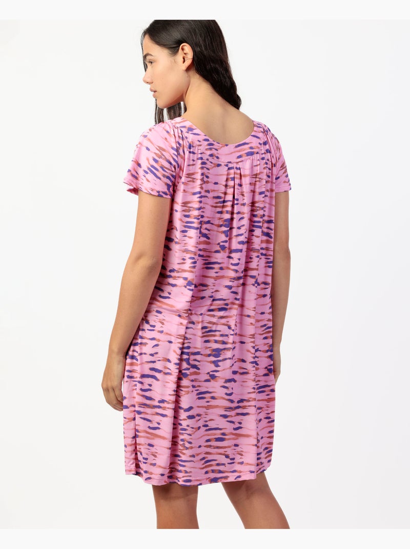 ADMAS GARDEN Camisola Manga Caída Pink Tiger para Mujer Rosa - Kiabi