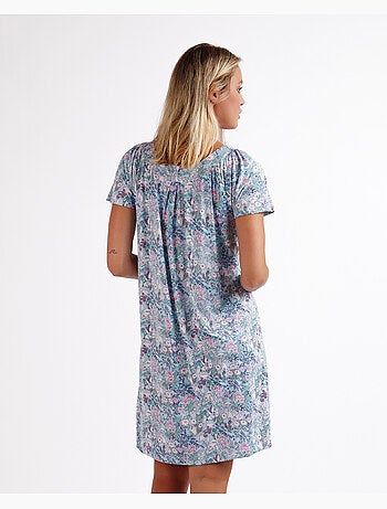 ADMAS GARDEN Camisola Manga Corta Classic Flowers para Mujer