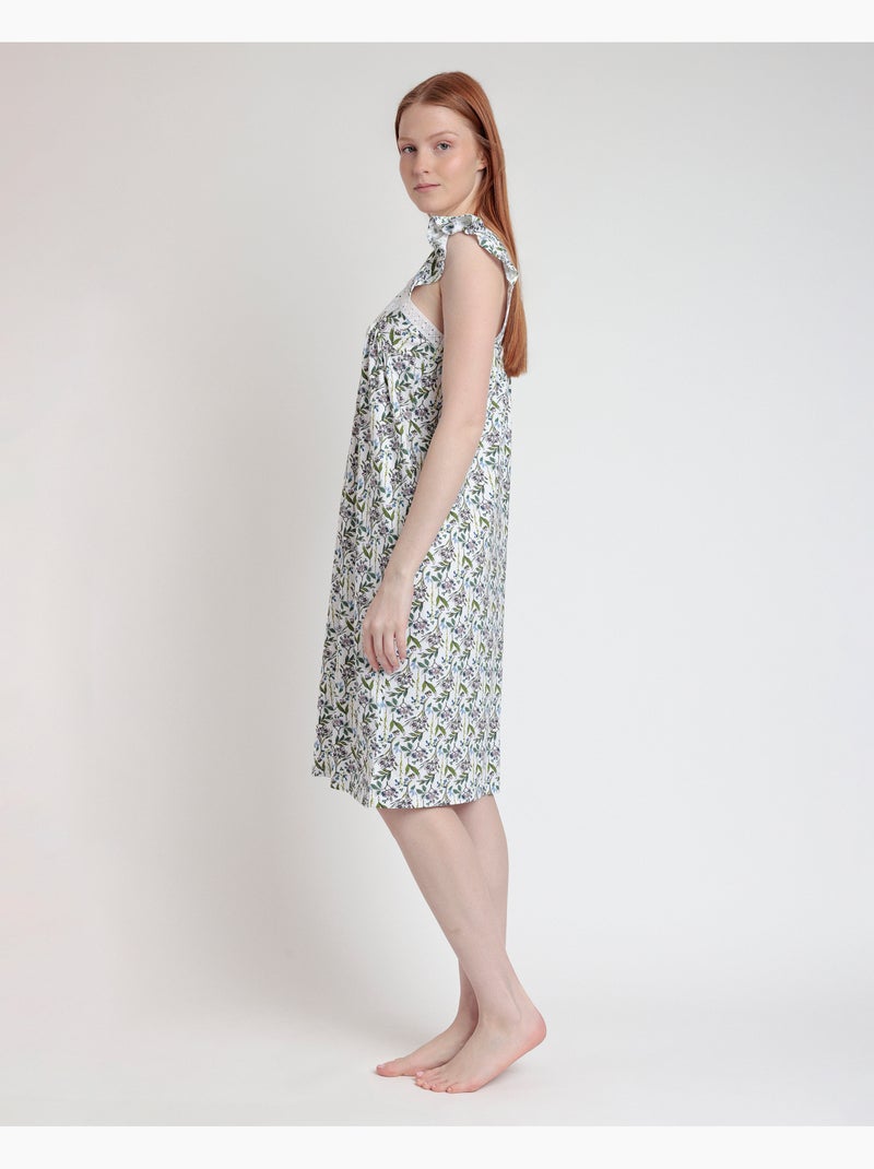 ADMAS GARDEN Camisola Sin Mangas Dream Flowers para Mujer Malva - Kiabi
