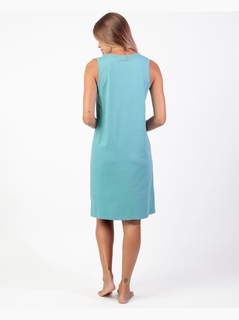 ADMAS GARDEN Camisola Sin mangas Mint Garden para Mujer Azul agua - Kiabi