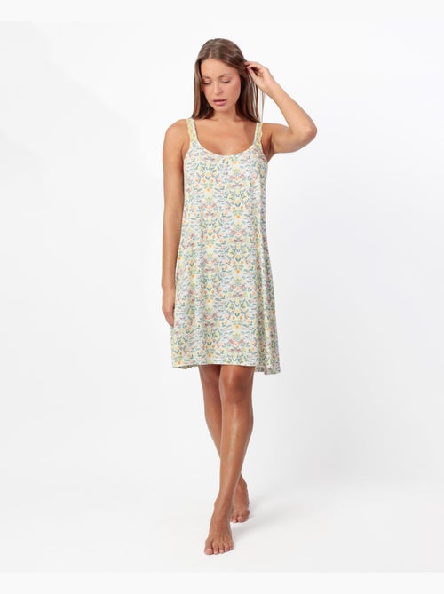 ADMAS GARDEN Camisola Sin mangas Yellow Garden para Mujer - Kiabi ADMAS GARDEN Camisola Sin mangas Yellow Garden para Mujer - Kiabi