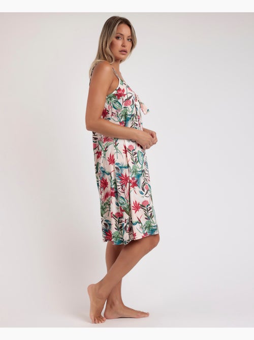 ADMAS GARDEN Camisola Tirantes Tropical Spirit para Mujer - Kiabi ADMAS GARDEN Camisola Tirantes Tropical Spirit para Mujer - Kiabi