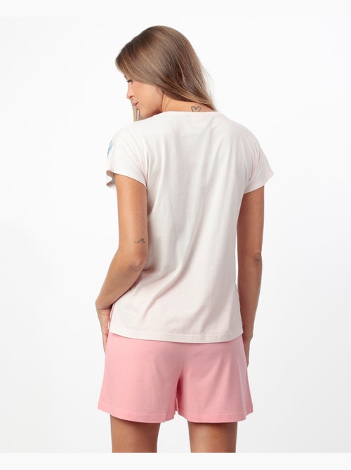 ADMAS GARDEN Pijama Manga Caída Square Garden para Mujer - Kiabi ADMAS GARDEN Pijama Manga Caída Square Garden para Mujer - Kiabi