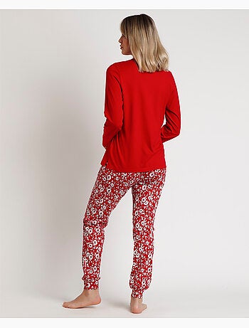 ADMAS GARDEN Pijama Manga Larga Romantic Winter para Mujer