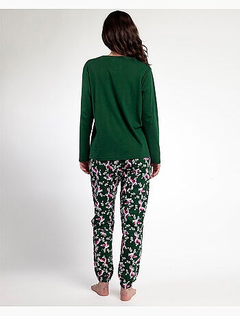 ADMAS GARDEN Pijama Manga Larga Wild Nature para Mujer