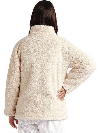 ADMAS HOME Bata Manga Larga Calentita Soft Home para Mujer
