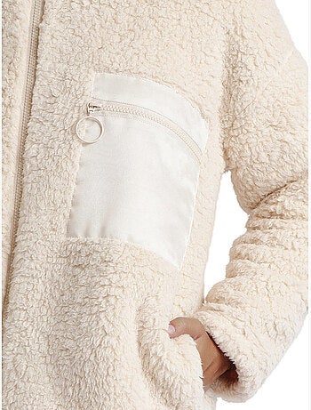 ADMAS HOME Bata Manga Larga Calentita Soft Home para Mujer