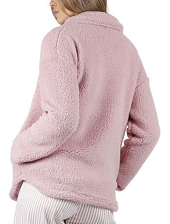 ADMAS HOME Bata Manga Larga Calentita Soft Home para Mujer