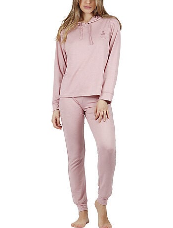ADMAS HOME Pijama Capucha Manga Larga Make it Happen para Mujer