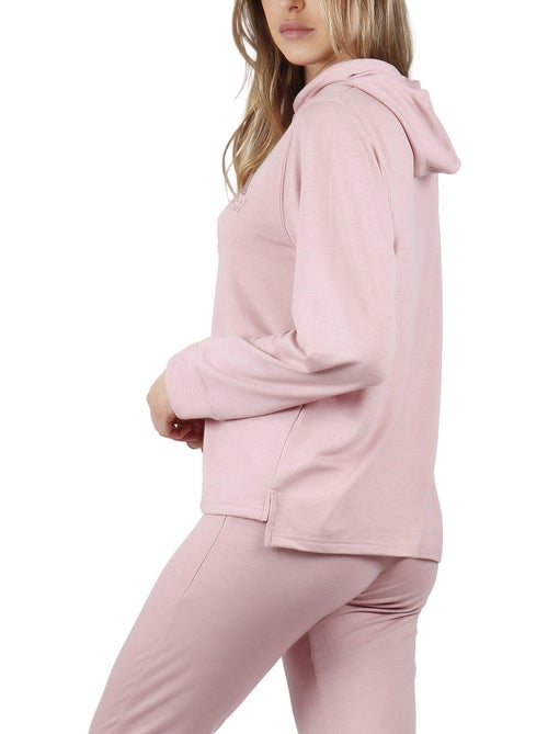 ADMAS HOME Pijama Capucha Manga Larga Make it Happen para Mujer - Kiabi ADMAS HOME Pijama Capucha Manga Larga Make it Happen para Mujer - Kiabi