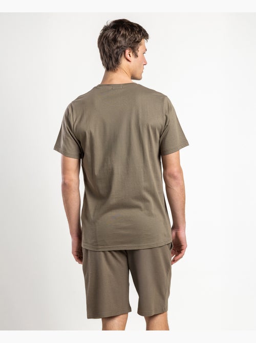 ADMAS HOME Pijama Manga Corta Honey Comb para Hombre - Kiabi