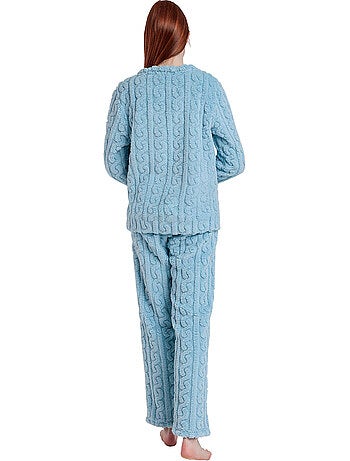 ADMAS HOME Pijama Manga Larga Calentito Chains Home para Mujer