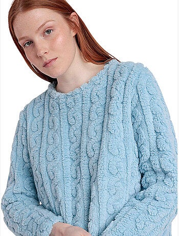 ADMAS HOME Pijama Manga Larga Calentito Chains Home para Mujer