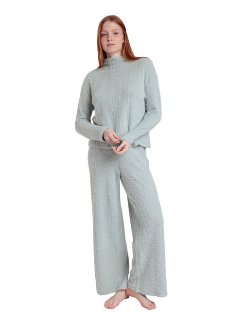 ADMAS HOME Pijama Manga Larga Furry para Mujer - Kiabi
