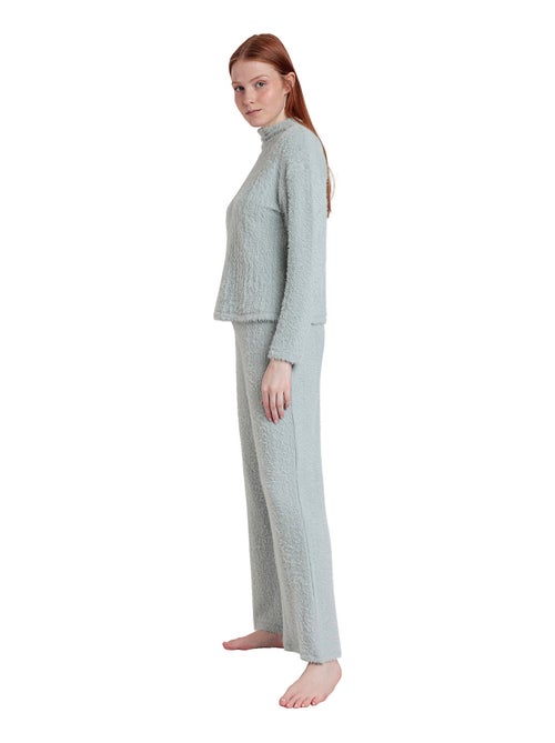 ADMAS HOME Pijama Manga Larga Furry para Mujer - Kiabi