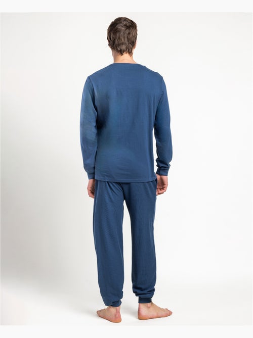 ADMAS HOME Pijama Manga Larga Honeycomb para Hombre - Kiabi
