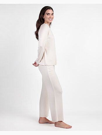 ADMAS HOME Pijama Manga Larga Soft para Mujer
