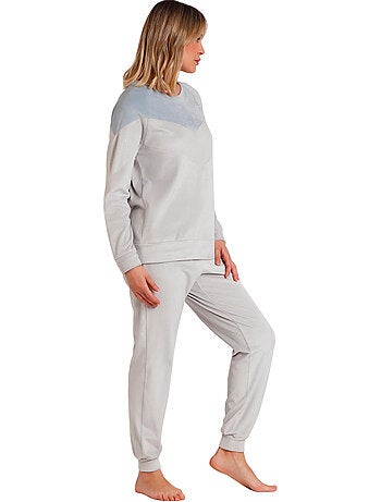 ADMAS HOME Pijama Manga Larga Velvet Soft Home para Mujer