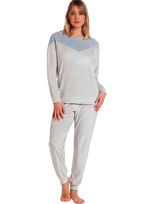 ADMAS HOME Pijama Manga Larga Velvet Soft Home para Mujer - Kiabi