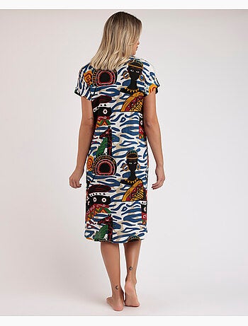 ADMAS LUXURY Camisola Manga Caída Luxury African para Mujer