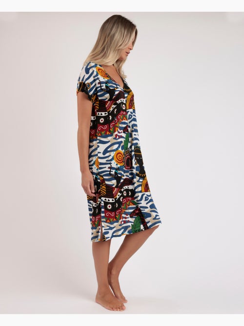 ADMAS LUXURY Camisola Manga Caída Luxury African para Mujer - Kiabi ADMAS LUXURY Camisola Manga Caída Luxury African para Mujer - Kiabi
