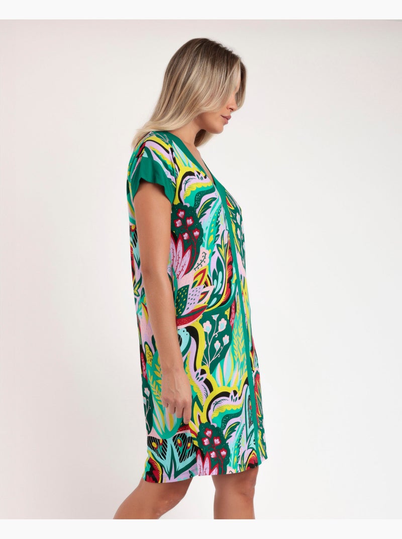 ADMAS LUXURY Camisola Manga Caída Luxury Hippy para Mujer Multicolor - Kiabi