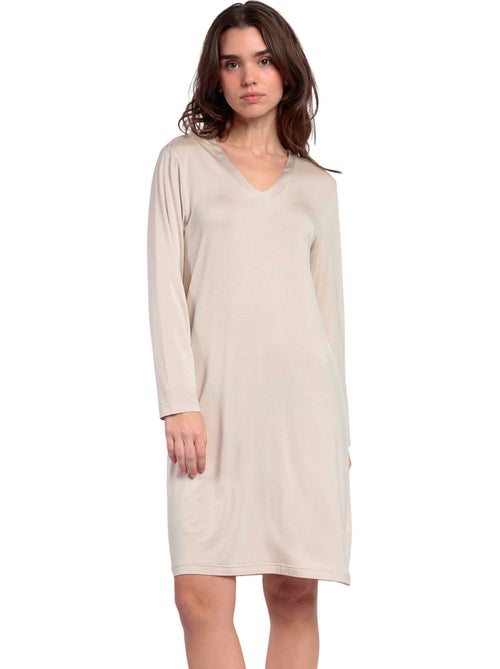 ADMAS LUXURY Camisola Manga Larga Luxury Lisos para Mujer - Kiabi ADMAS LUXURY Camisola Manga Larga Luxury Lisos para Mujer - Kiabi