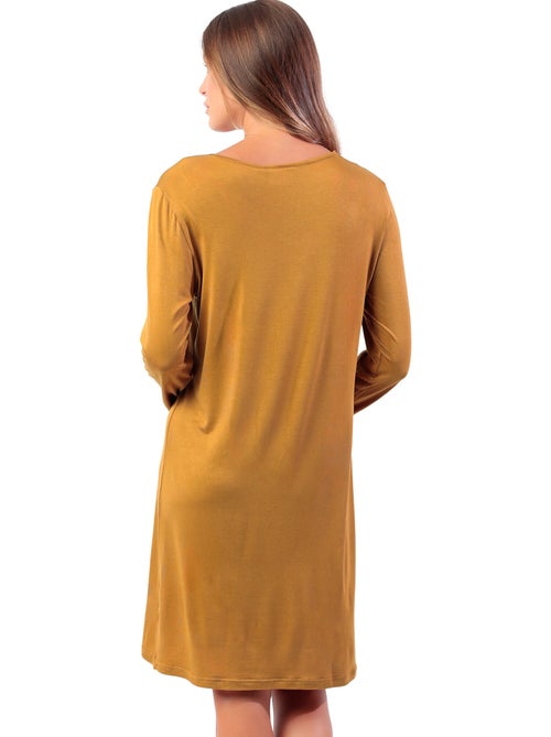 ADMAS LUXURY Camisola Manga Larga Luxury Lisos para Mujer - Kiabi ADMAS LUXURY Camisola Manga Larga Luxury Lisos para Mujer - Kiabi