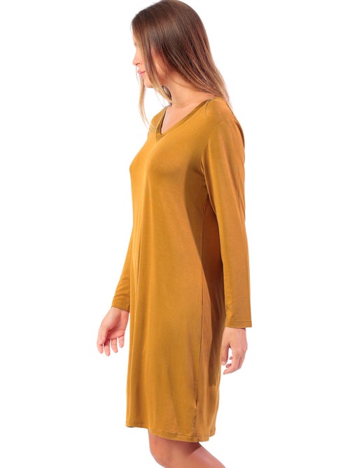 ADMAS LUXURY Camisola Manga Larga Luxury Lisos para Mujer - Kiabi ADMAS LUXURY Camisola Manga Larga Luxury Lisos para Mujer - Kiabi
