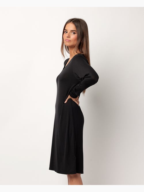 ADMAS LUXURY Camisola Manga Larga Luxury Lisos para Mujer - Kiabi ADMAS LUXURY Camisola Manga Larga Luxury Lisos para Mujer - Kiabi